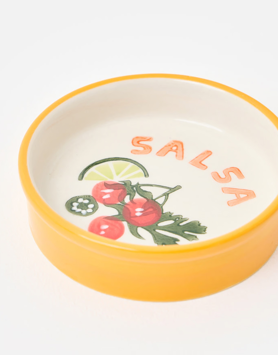 Salsa Ceramic Tapas Dish