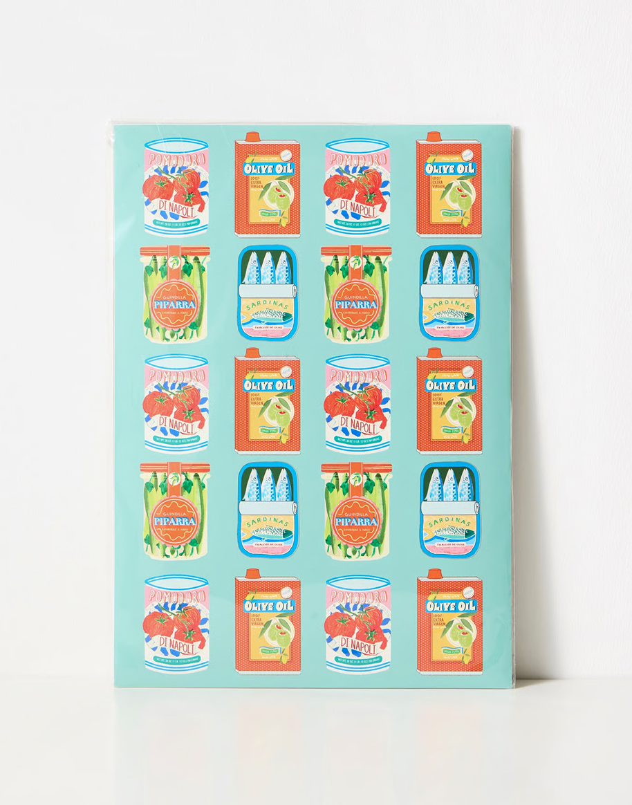 Italian Tapas Wall Art Print