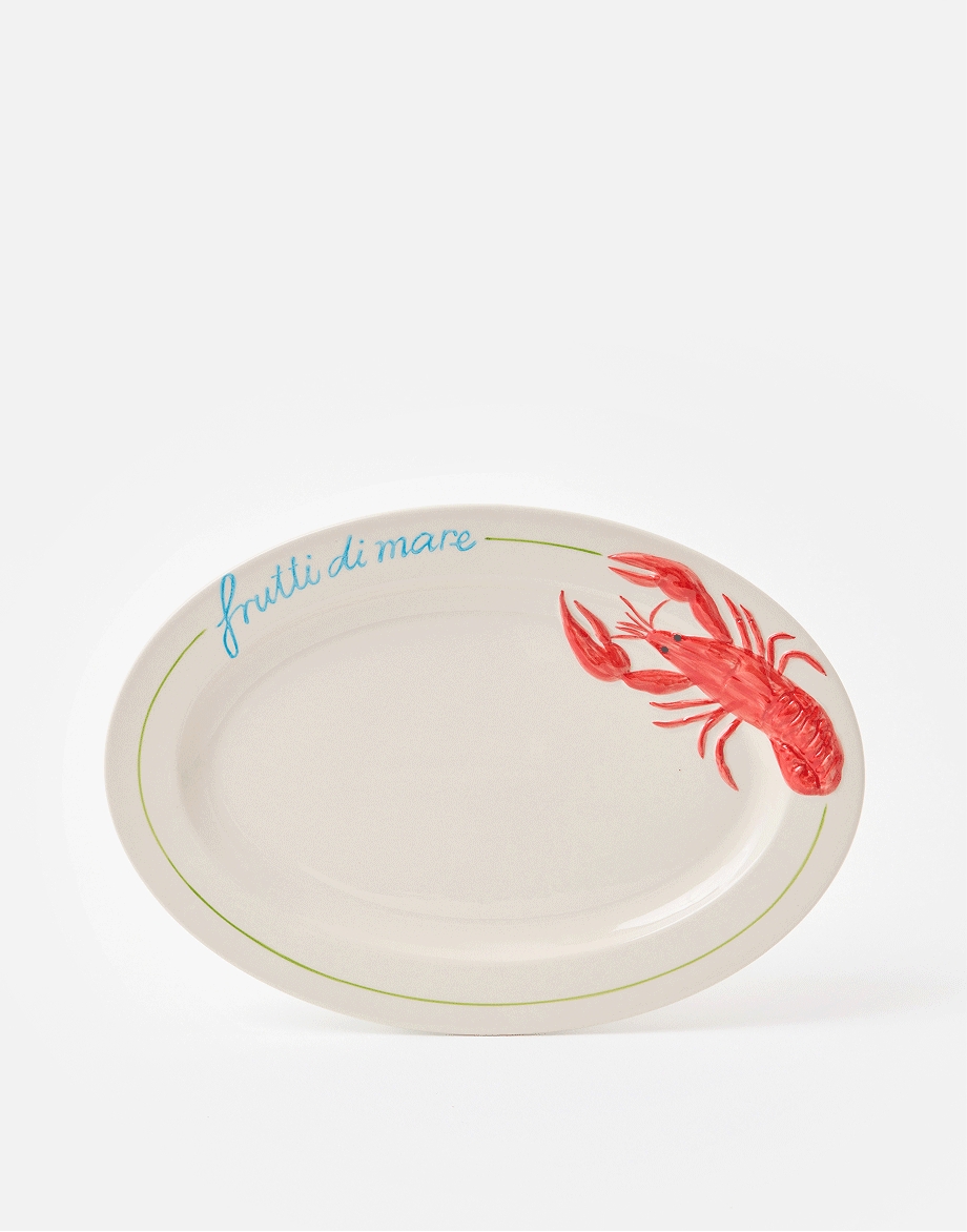 Frutti de Mare Ceramic Serving Platter