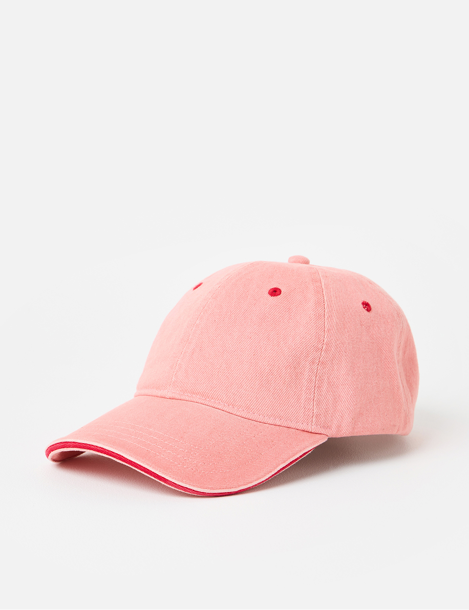 Light Pink Denim Cap Hat