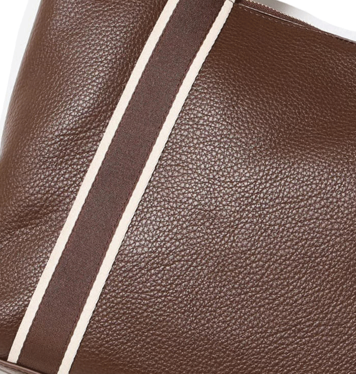 Emma Chocolate Brown Tote Bag