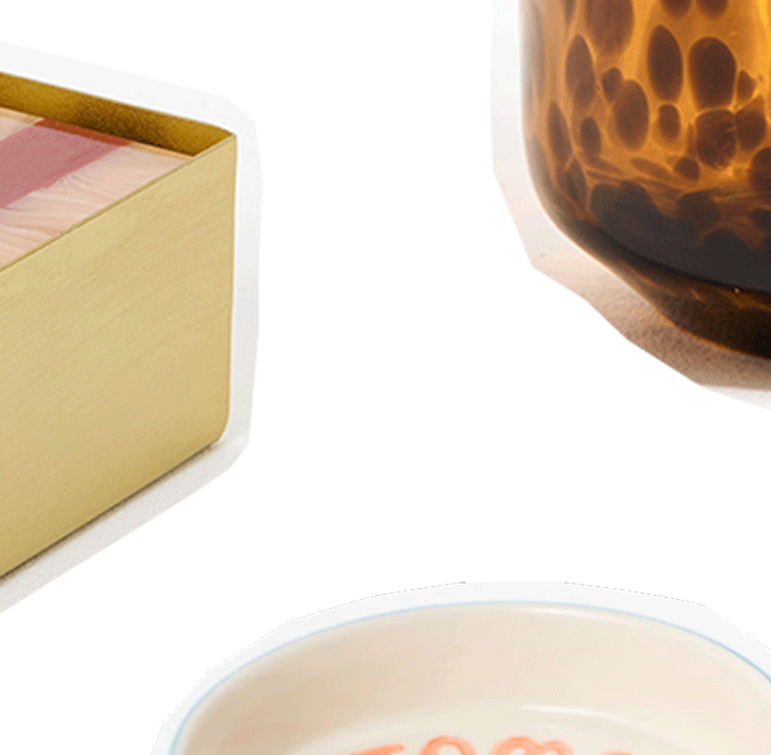 Stripe Coasters Set of Four