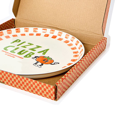 Pizza Club Serving Plate