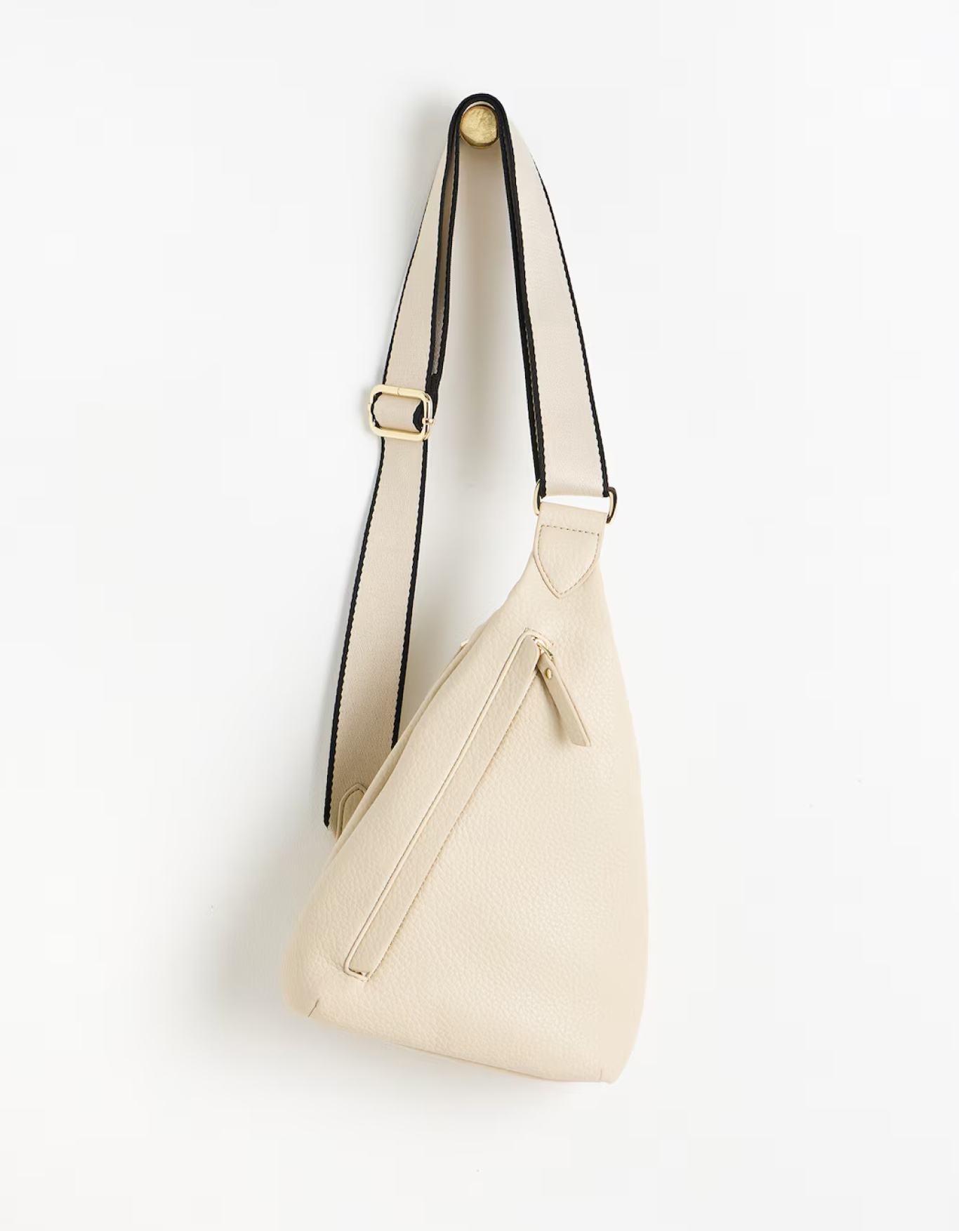 Brooke Ecru Cream Crossbody Belt Bag