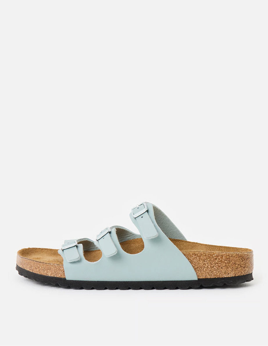 Birkenstock Florida Blue Birko-Flor Sandals