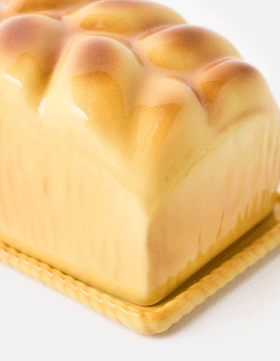 Brioche Ceramic Butter Dish