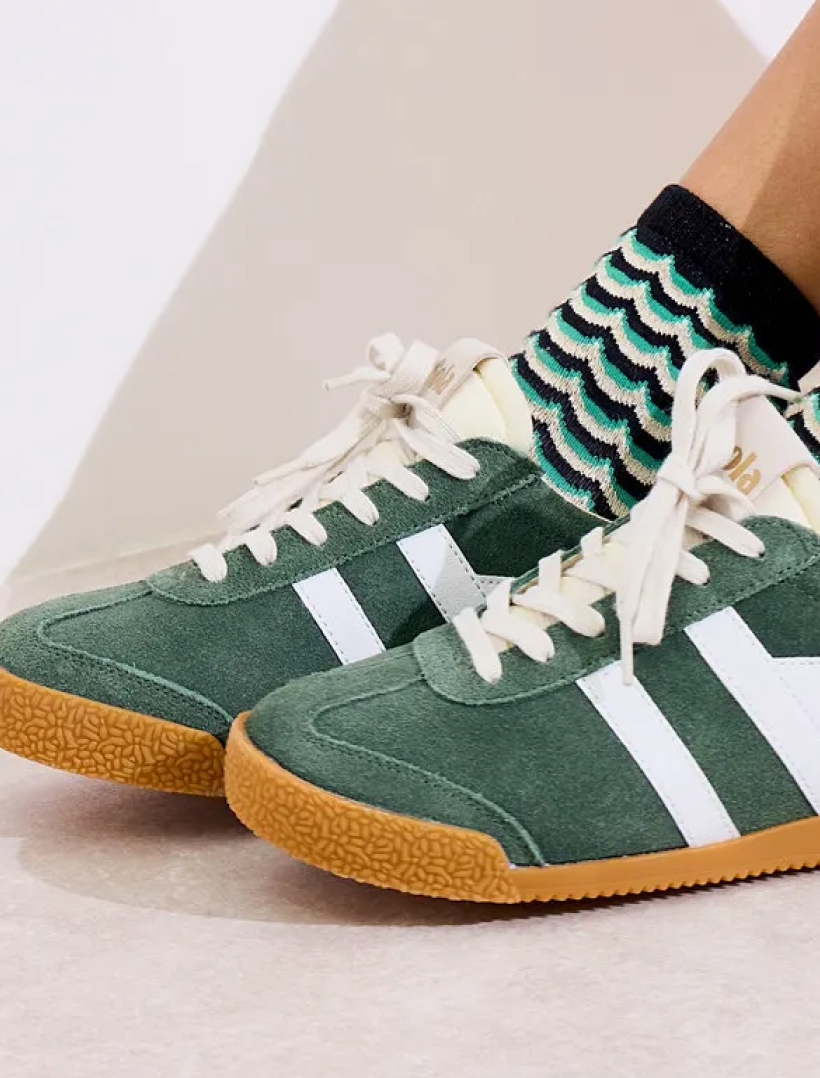 Gola Elan Evergreen Green Trainers