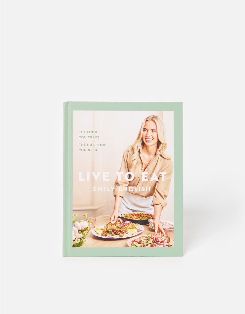 Live To Eat by Emily English Recipe Book