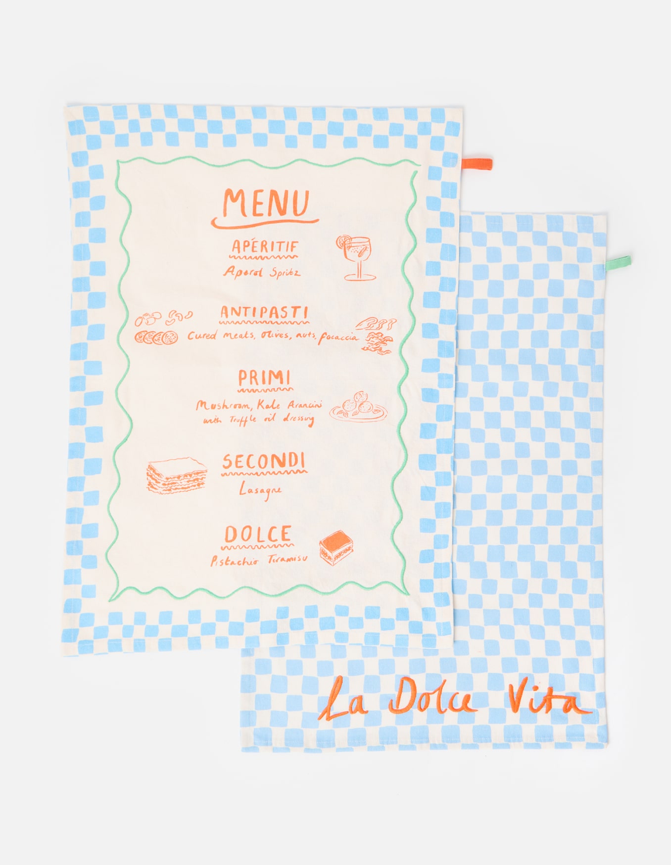 Supper Club Tea Towels Set of Two