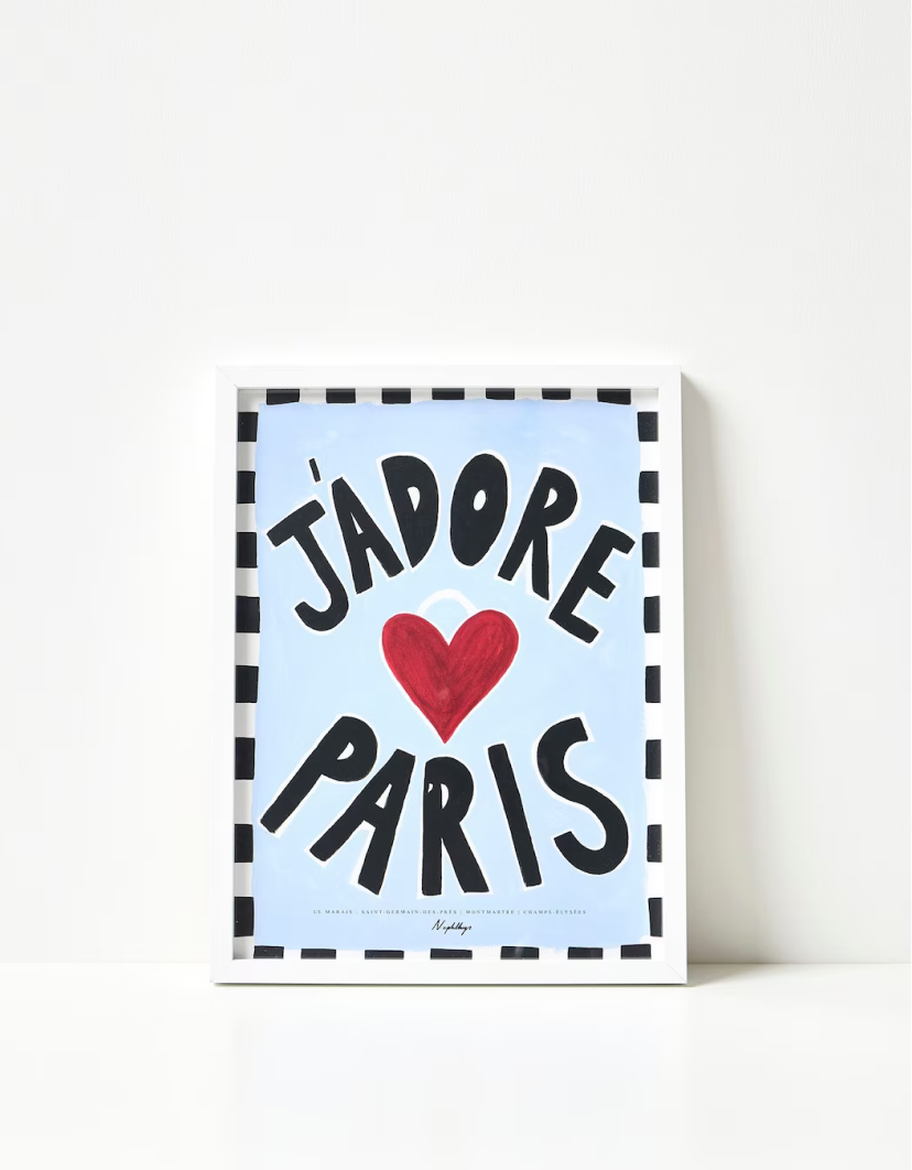 J'Adore Paris Wall Art