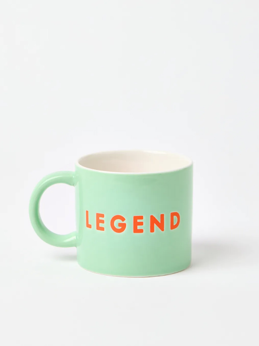 Blue Ceramic Legend Mug