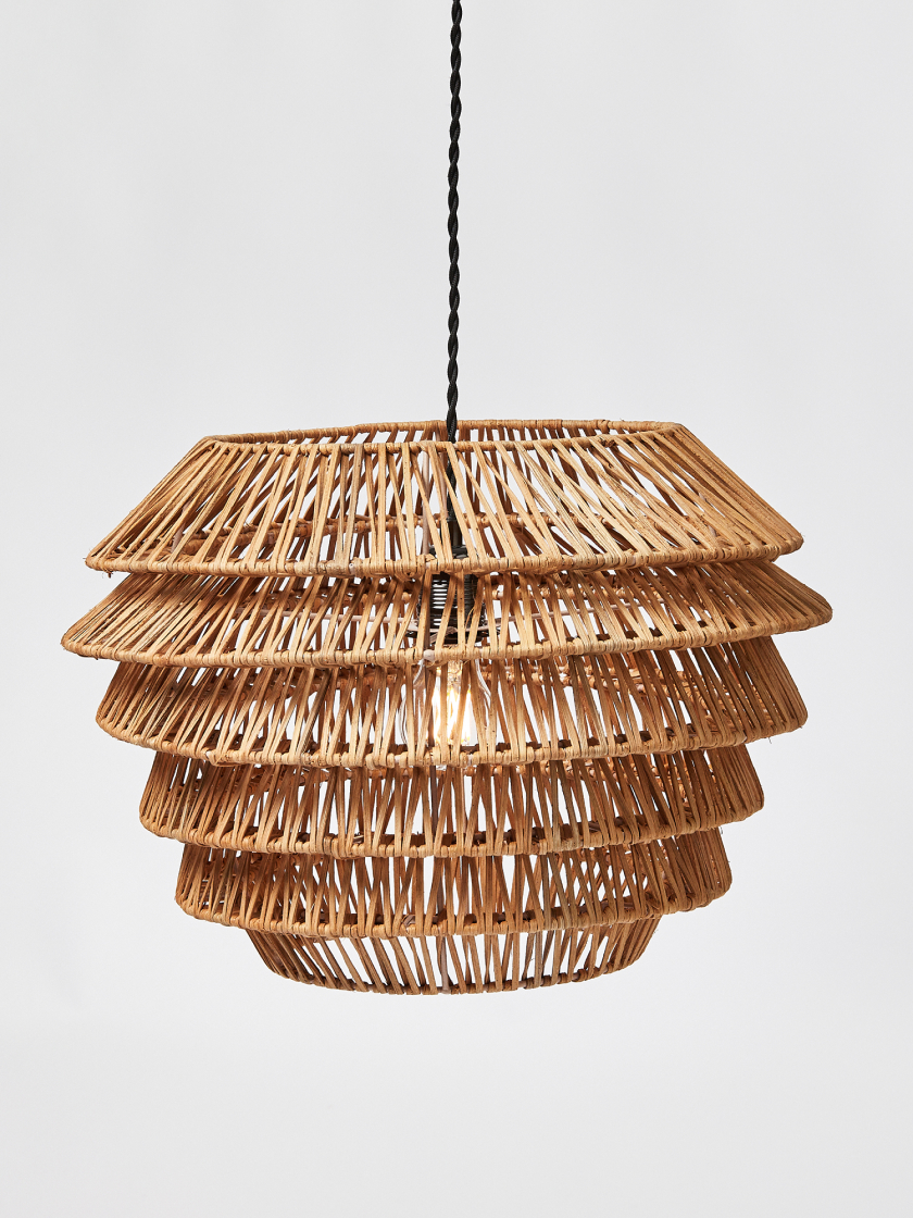 Cono Natural Rattan Woven Lamp Shade