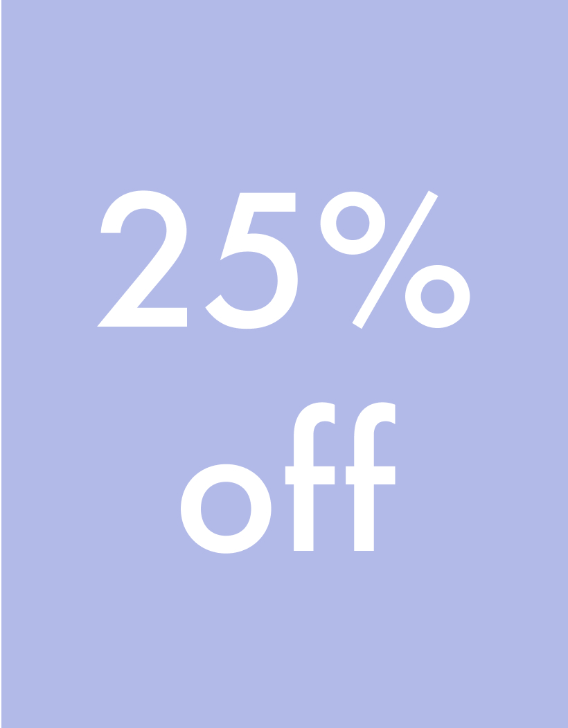 25% off Selected Homeware