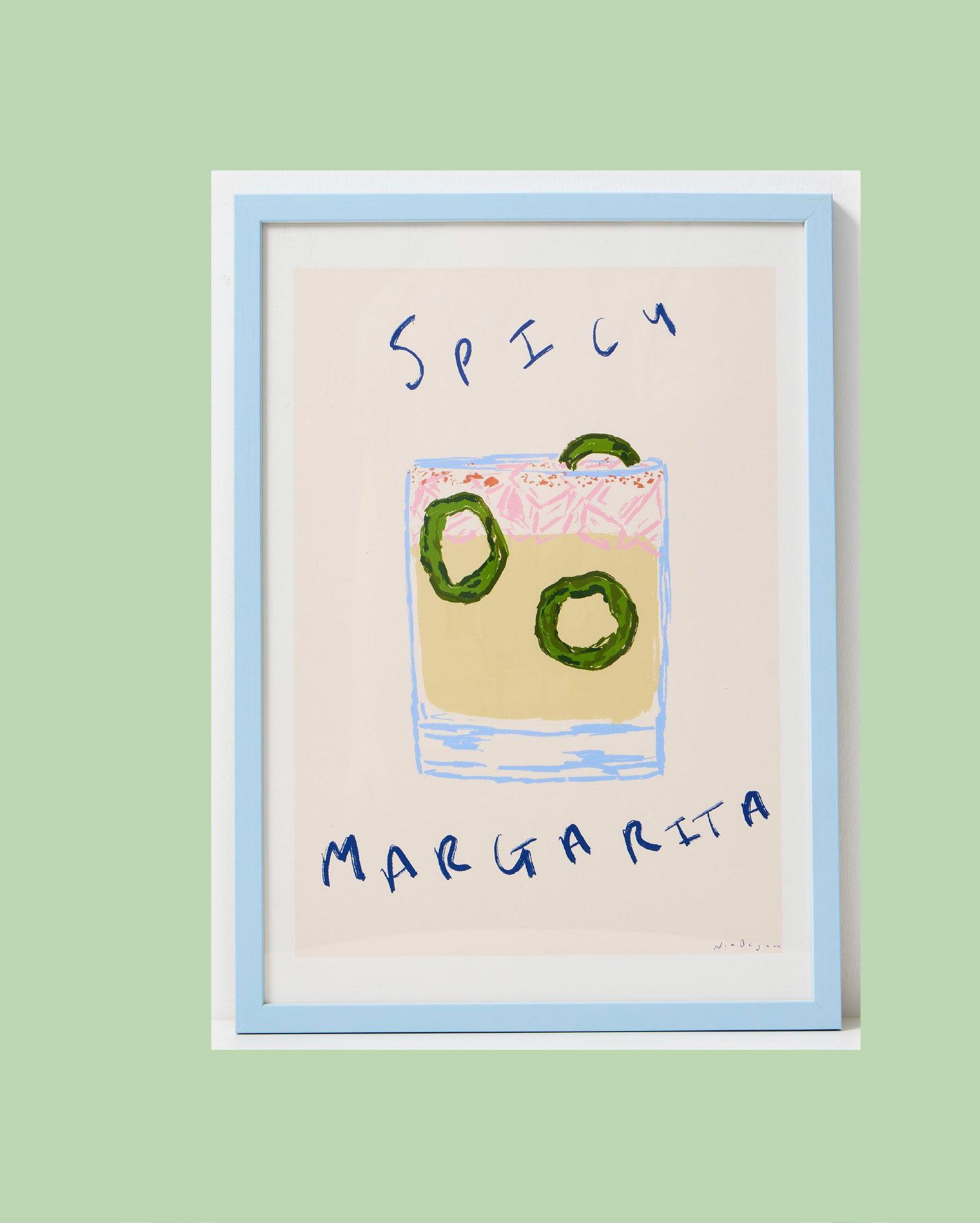 Spicy Marg Wall Art Print