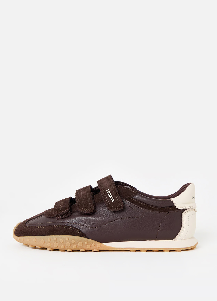 HOFF Bridge Velcro Chocolate Brown Trainers