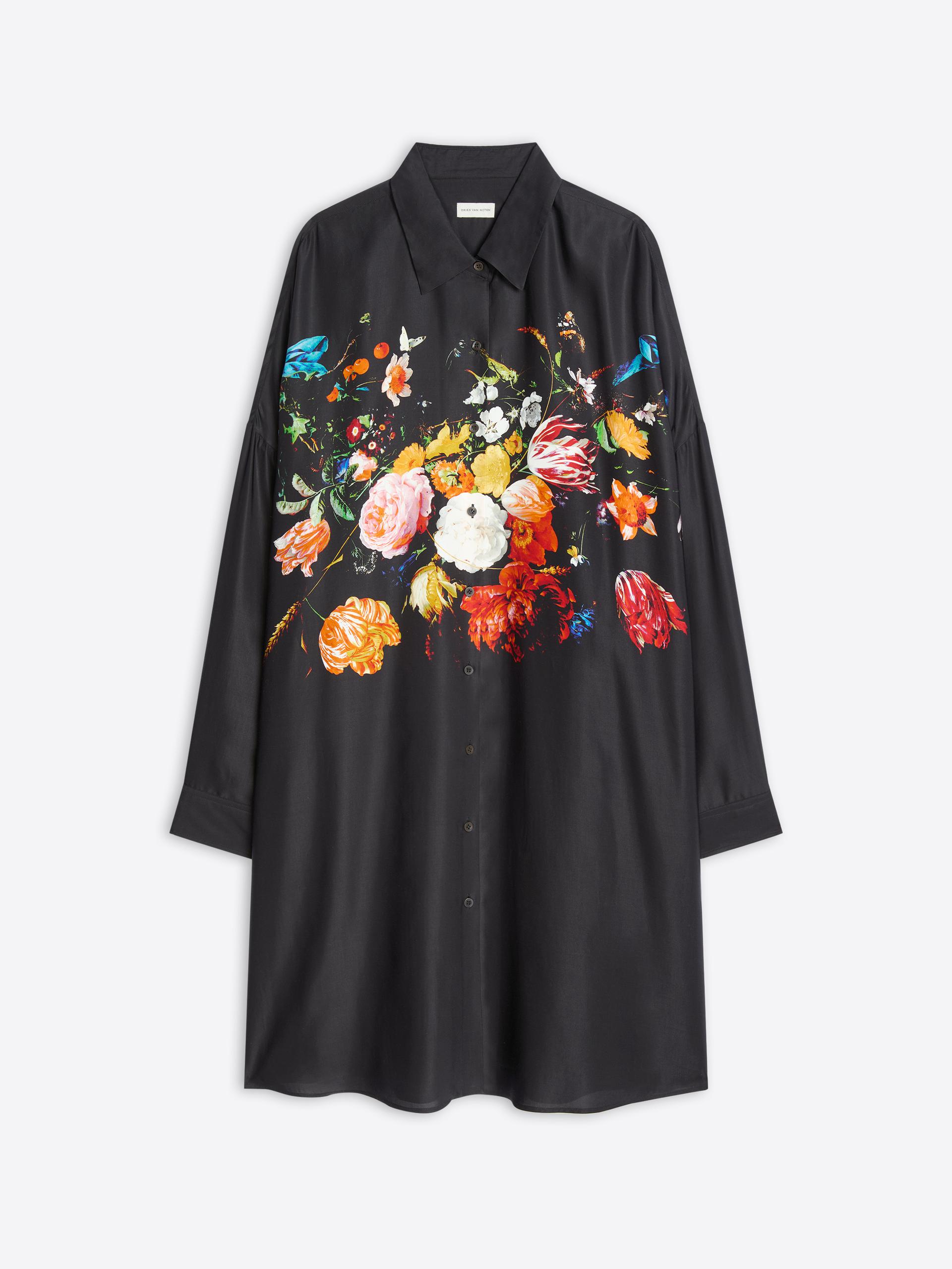 Viscose shirt dress - Dries Van Noten