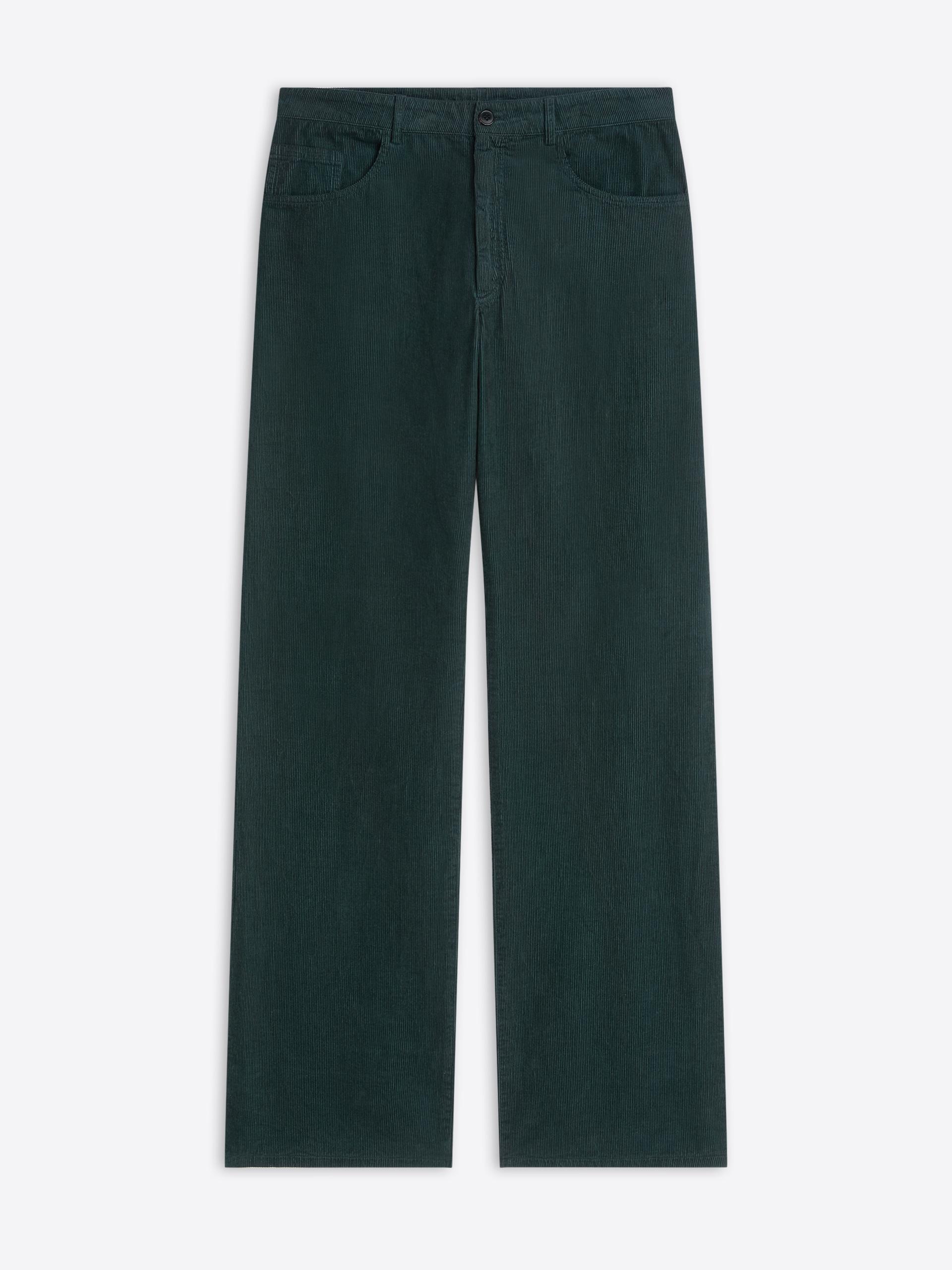 Loose Overdyed Pants - Dries Van Noten