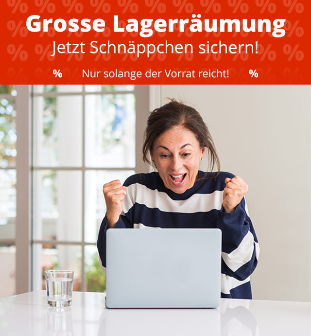Grosse Lagerräumung