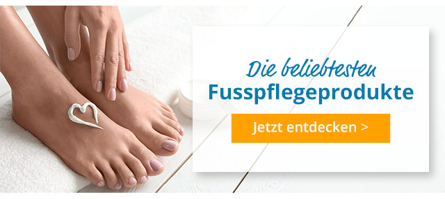 Die beliebtesten Fusspflegeprodukte
