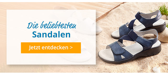 Die beliebtesten Sandalen