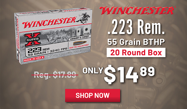 Winchester .223 Rem. 12 Round Box
