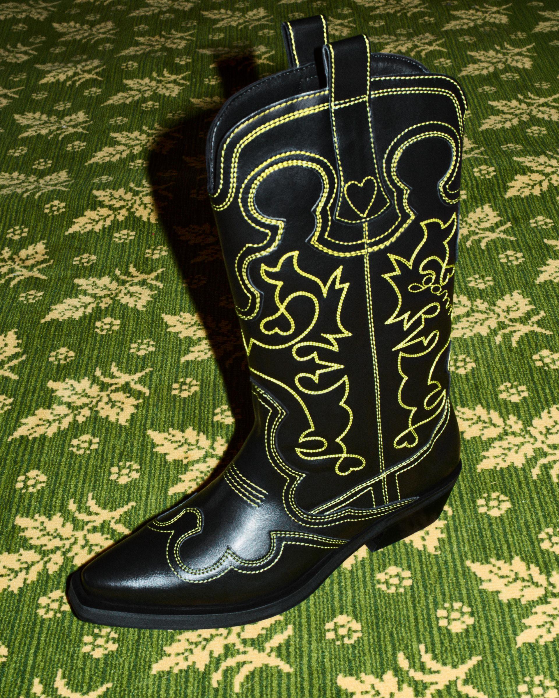 GANNI Western Boot
