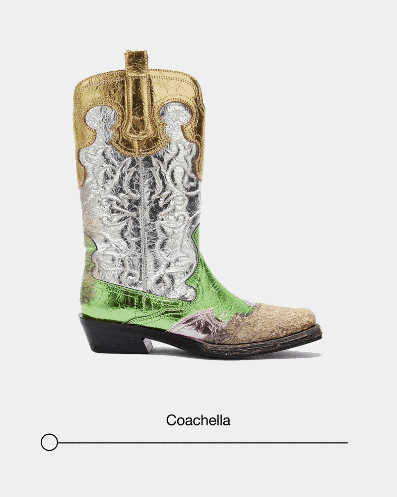 GANNI Western Boot