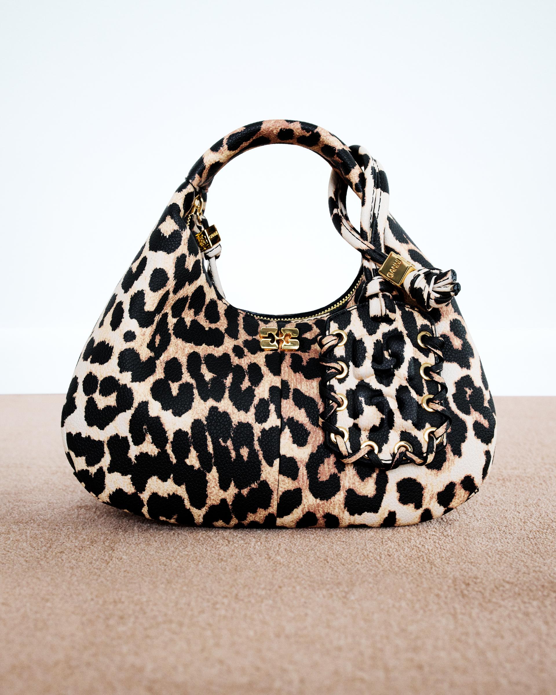 GANNI Bags Campaign: Leopard