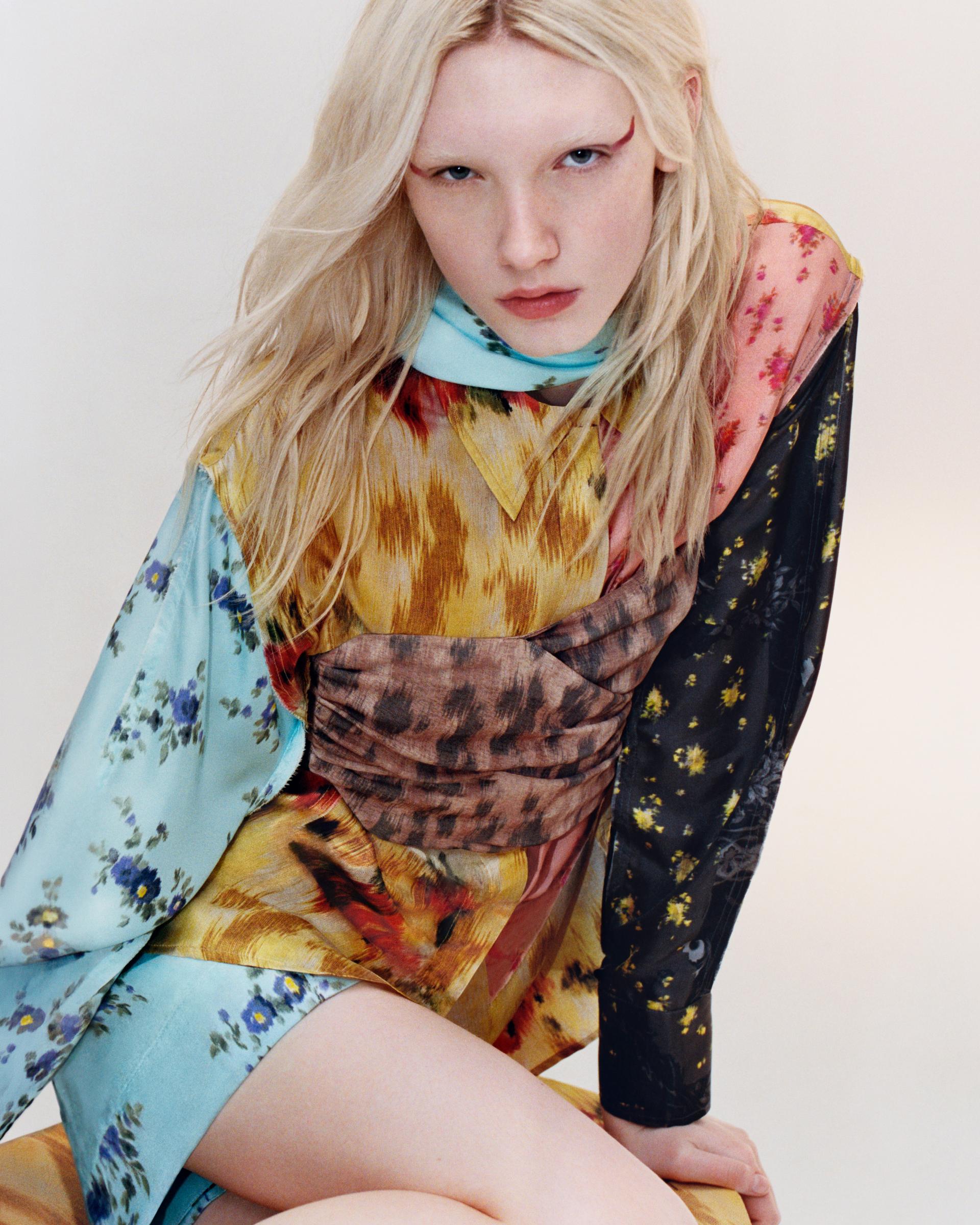 GANNI Bold Patchwork