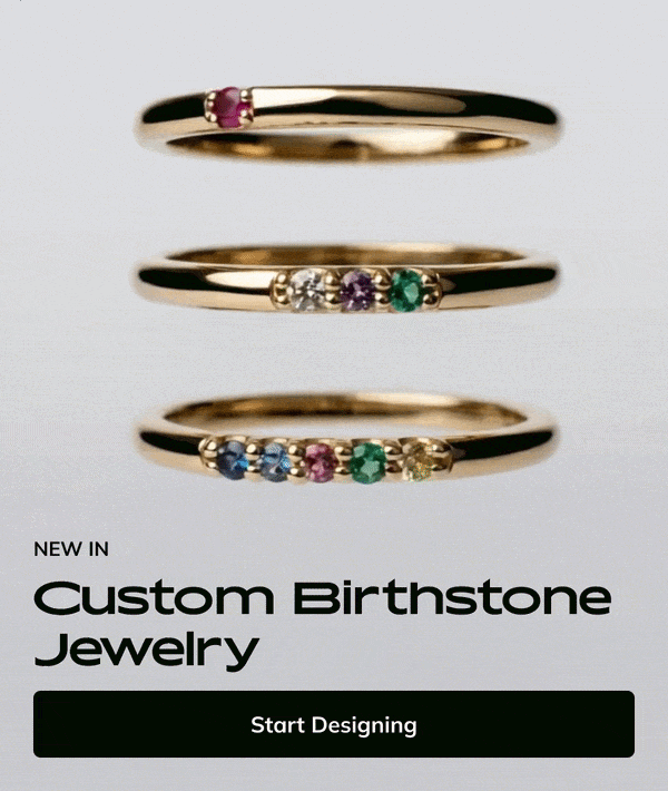 Custom Birthstone Jewelry