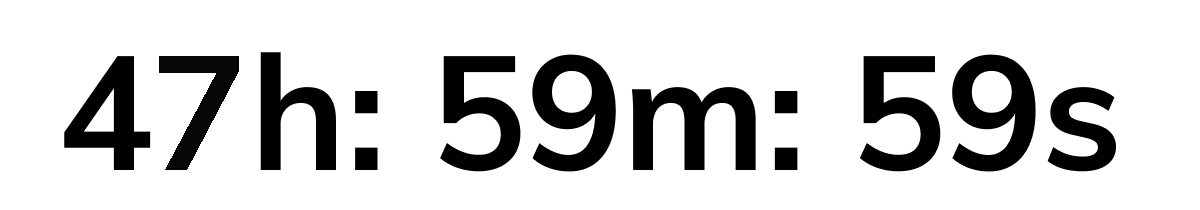 48 hours left