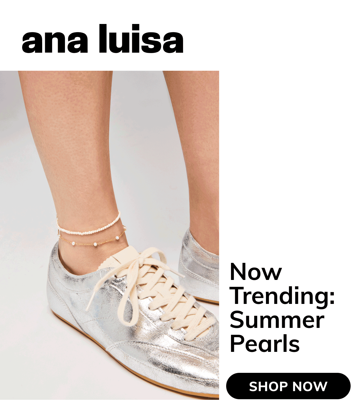 Nor trending: summer pearls. Shop Now