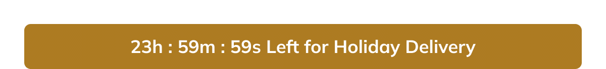 24 hours left for Holiday Delivery