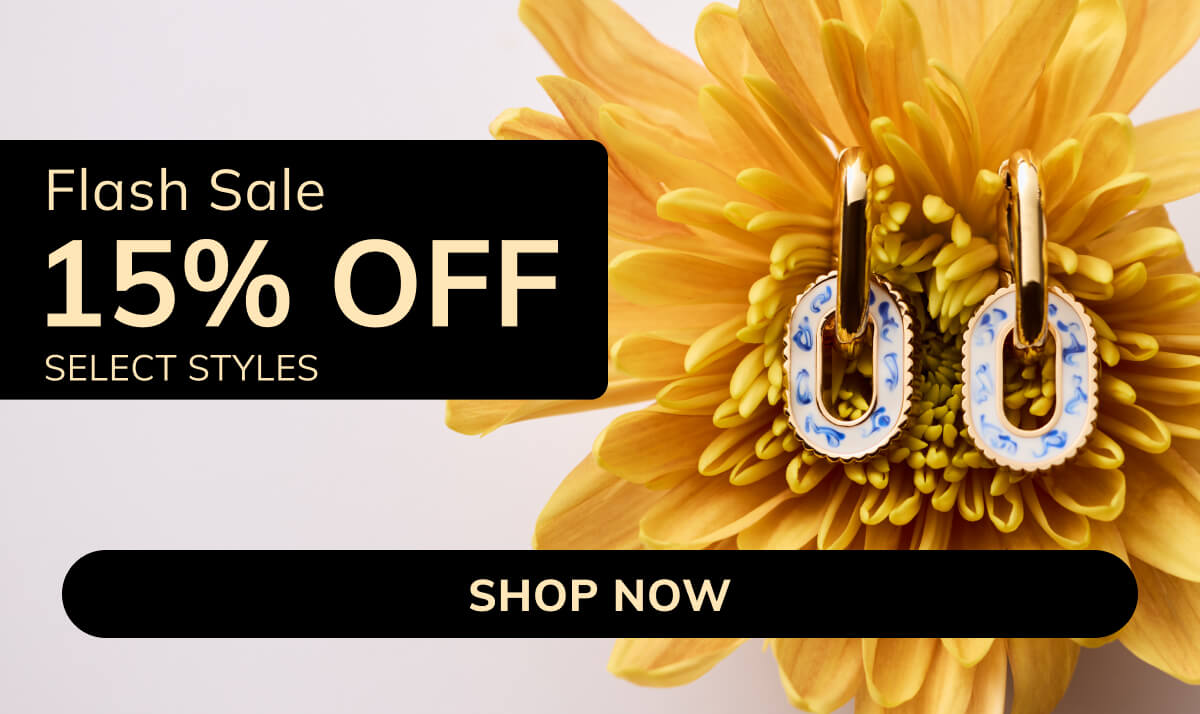 Flash Sale - 15% off select styles