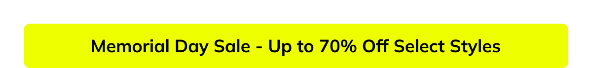 Memorial Day Sale