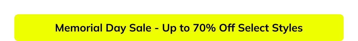 Memorial Day Sale