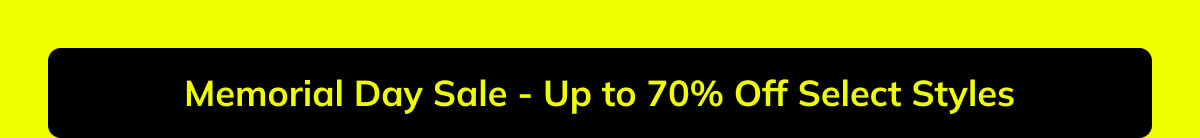 Memorial Day Sale