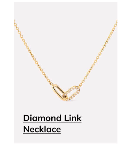 Diamond Link Necklace