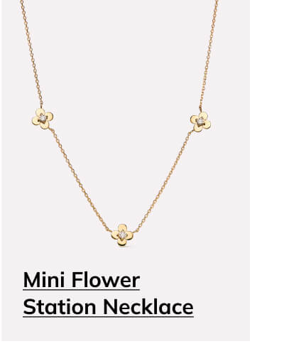 Mini Flower Station Necklace
