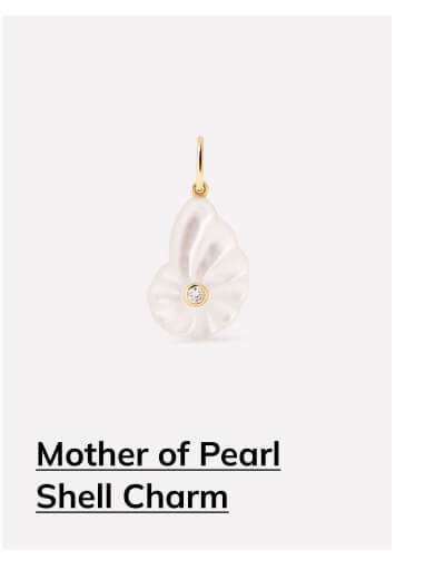 Mother Of Pearl Shell Charm