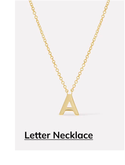 Letter Necklace
