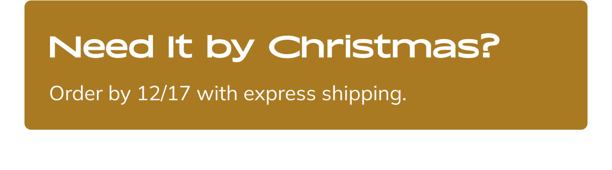 Order with express shipping
