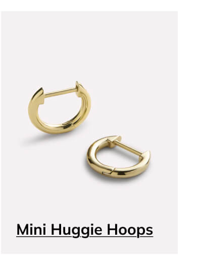 Mini Huggie Hoops