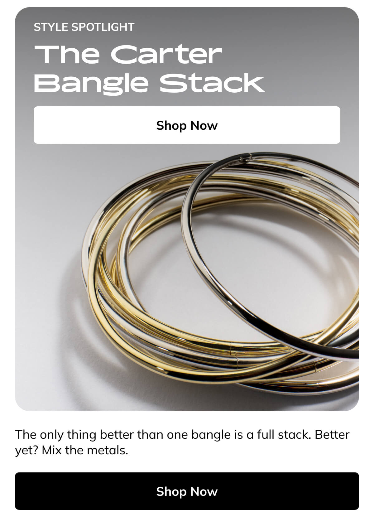 The Carter Bangle Stack