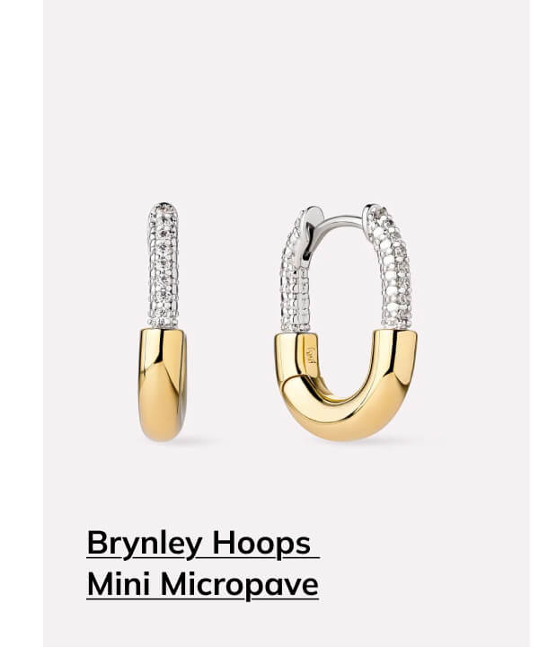 Brynley Hoops Mini Micropave