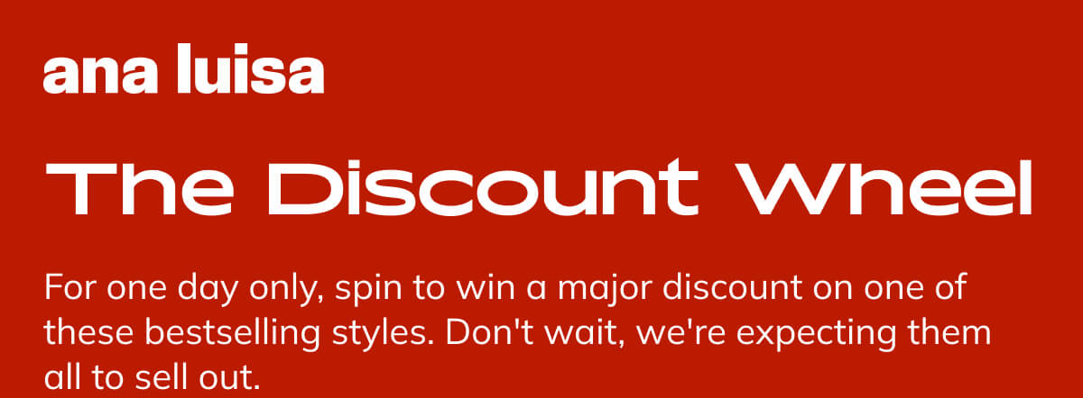 The discount wheel