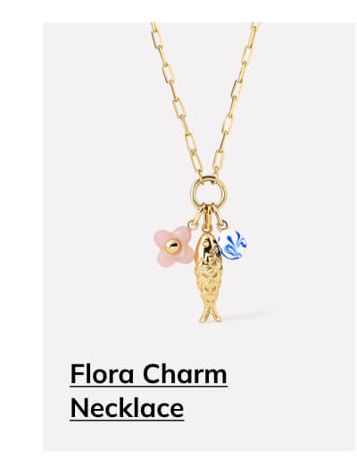 Flora Charm Necklace
