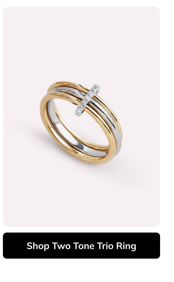 Shop TwoTone Trio Ring