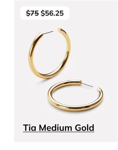 Tia Medium Gold