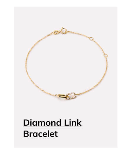 Diamond Link Bracelet